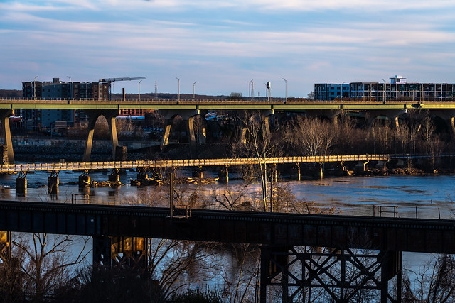 3 Bridges across James River
