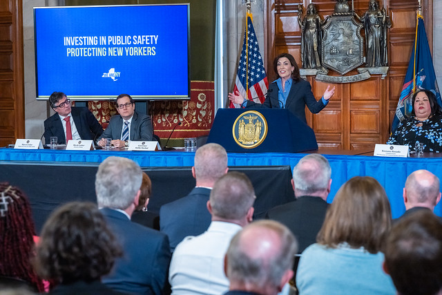 Governor Hochul highlights public safety proposals in the Fiscal Year 2024 Executive Budget