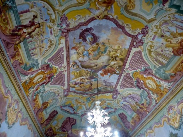 Frescoes Palazzo Ducale Martina Franca