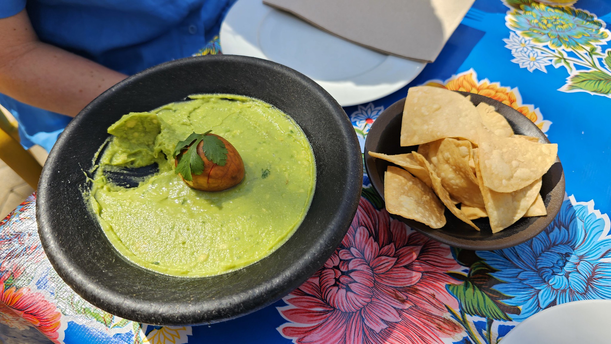 Our guacamole as a lunch starter in Seville