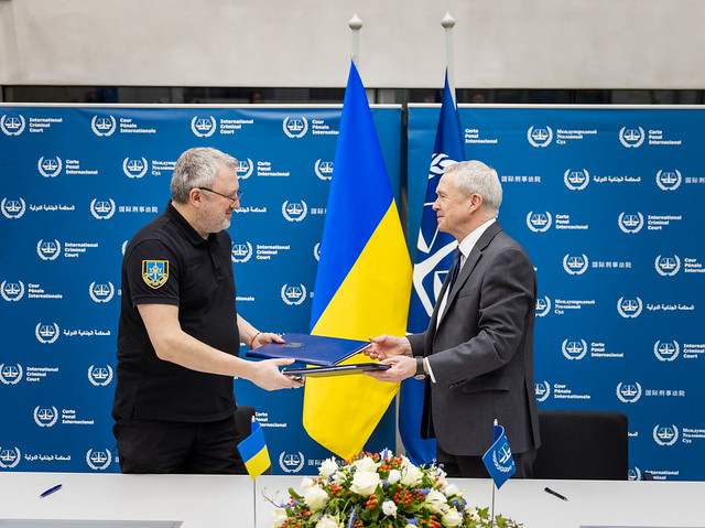 Ukraine and International Criminal Court sign an agreement on the establishment of a country office