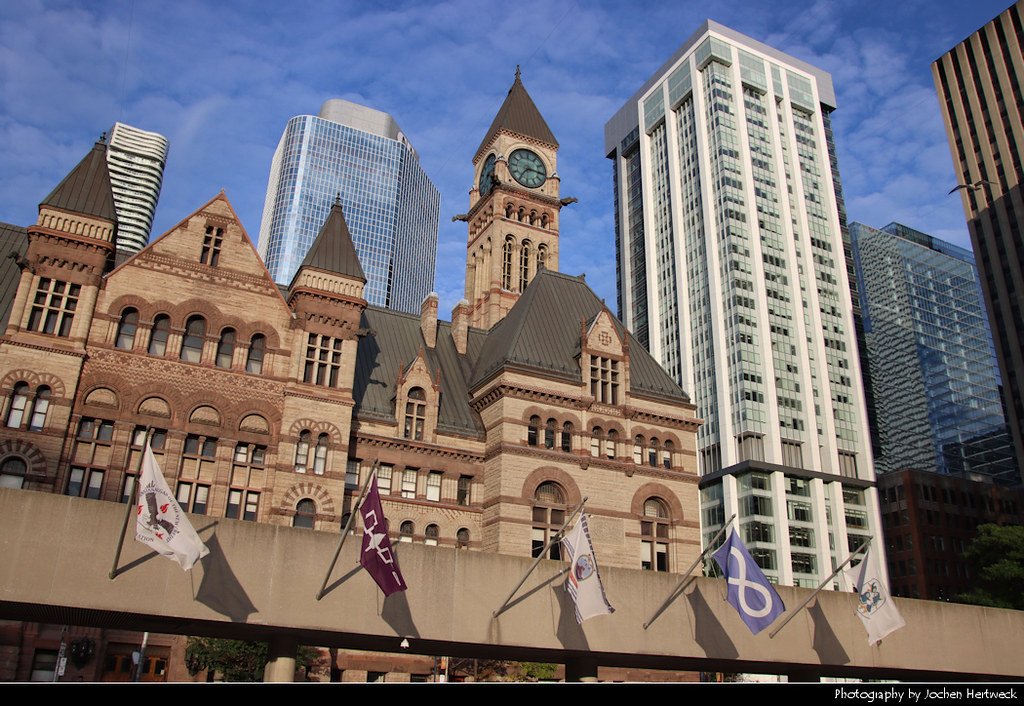 Old City Hall & Nathan Phillips Square, Toronto, Canada