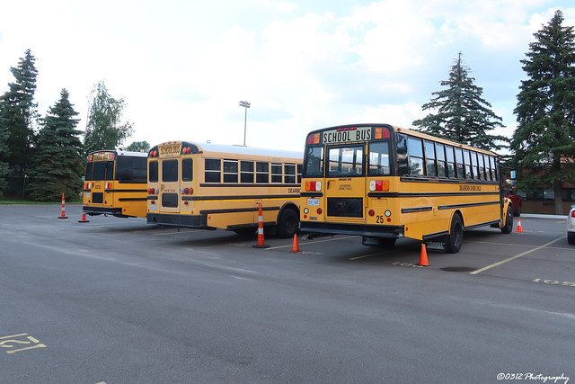Dearborn Divine Child School Buses