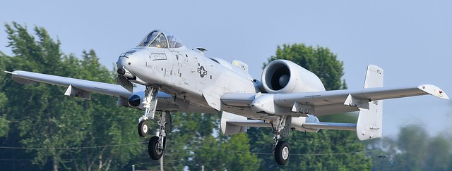 Fairchild Republic A-10 Thunderbolt II also called the Warthog USAF 81-0980 355th Fighter Wing