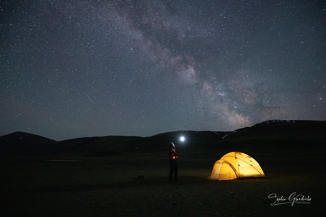 Stargazing in Mongolia