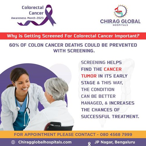 Need of Regular Screening to treat colon cancer - Chirag Hospital Bangalore