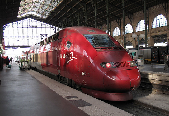 Thalys 4321 At Gare Du Nord.