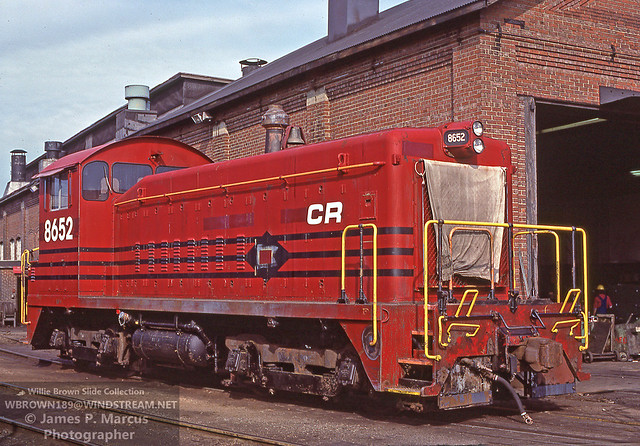 Conrail SW900 8652 {built 5/38 as LV 125 then rebuilt 8/57} was photographed by James P. Marcus at Cleveland, Ohio on 8/10/78.