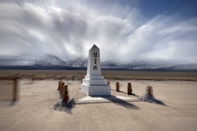 Manzanar Monument to Shattered Lives