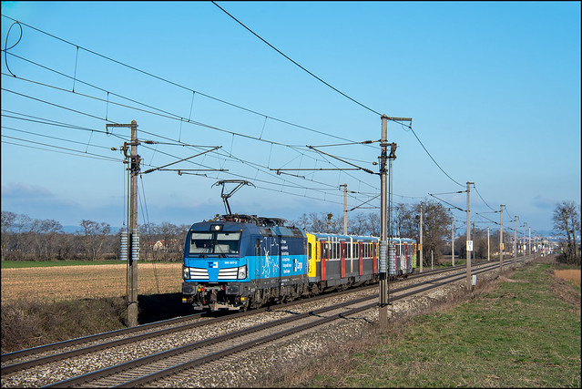 383 007 (CZ-ČDC), Himberg - Gramatneuseidl (AT), March 2023