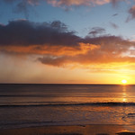 23. Märts 2023 - 6:11 - #447 2023 Day 82: Spittal beach, Northumberland, watching the sunrise between the rain showers
