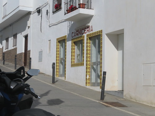 A  Butcher's,  Calle  Extramuros,   Conil  de la Frontera, Cadiz, Andalucia, Spain