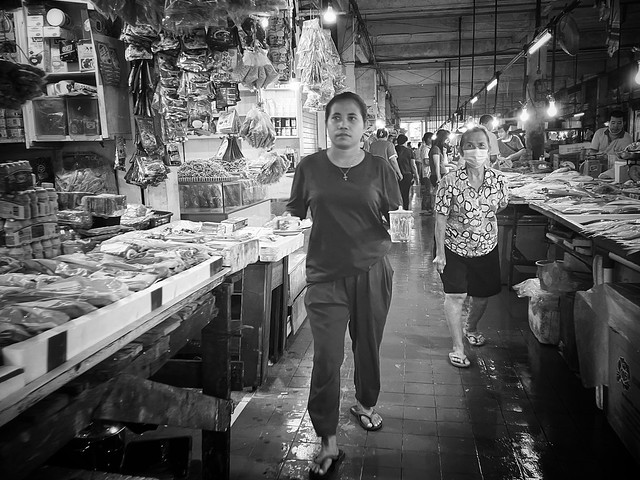Batam market, Indonesia.