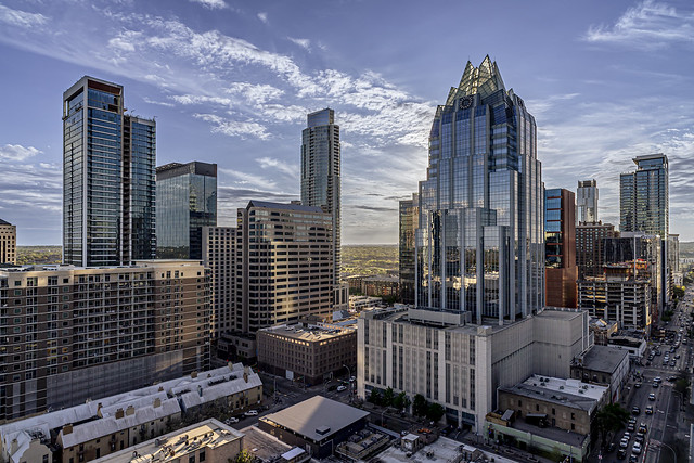 Rooftop view Austin