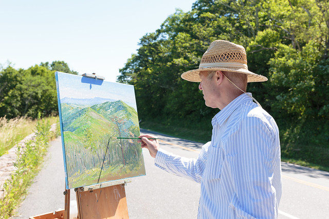 Artist In Residence Two mile Run Overlook