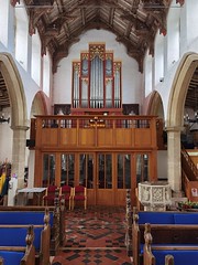 organ gallery and rescued parclose screen