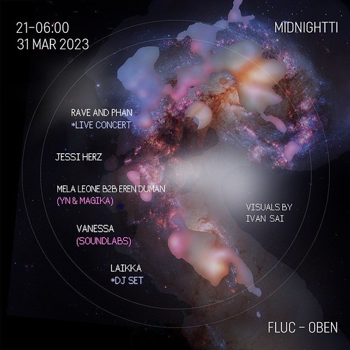 Midnightti LIVE und Clubbing - 31-3-23 - FLUCC Oben