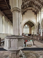 font and leaning clerestory