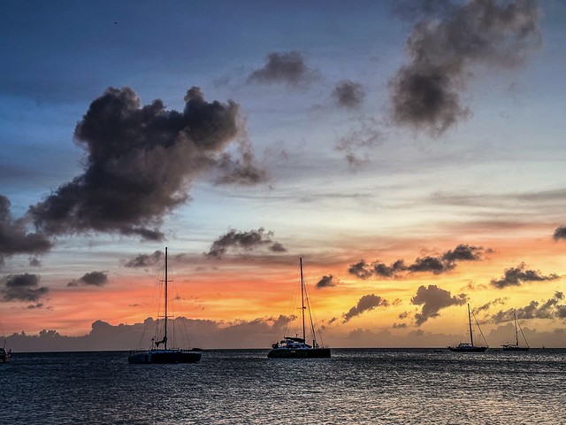 Sunset Oranjestad Aruba