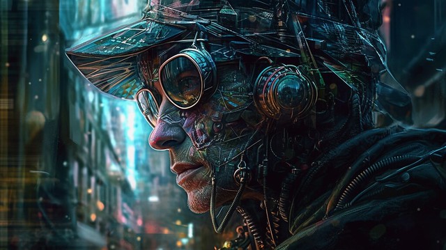 Cyberpunk Soldier