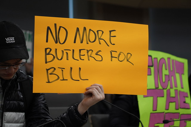Poster: No More Butlers For Bill