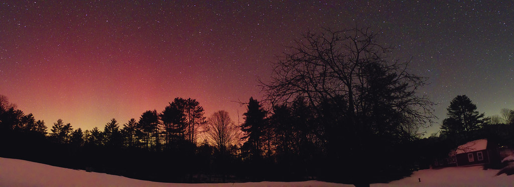 Aurora in New Hampshire