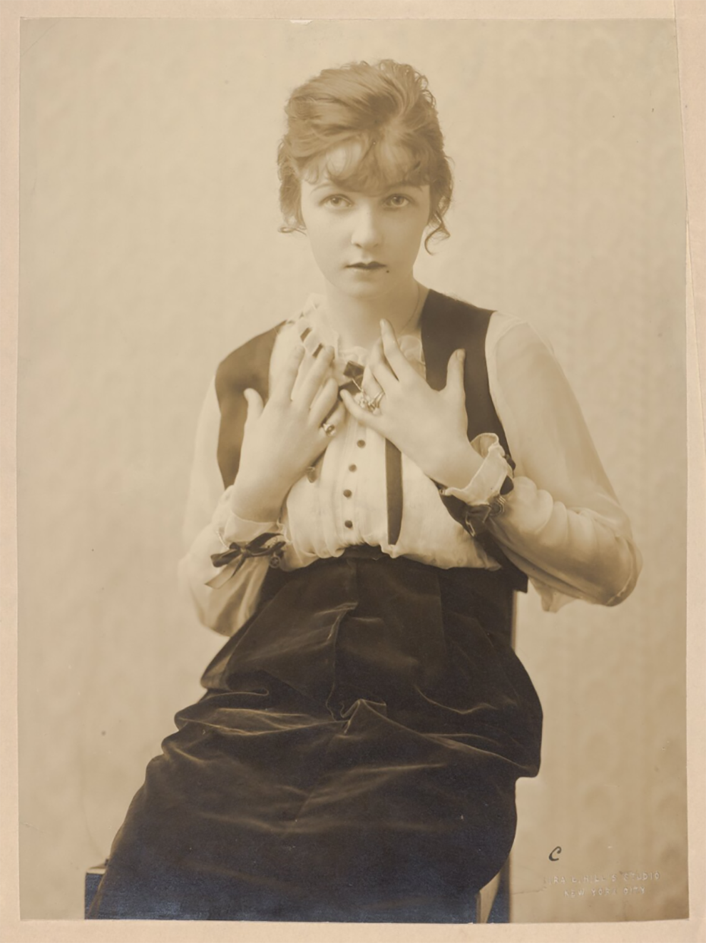 Ira L. Hill :: Irene Castle (1893 - 1969), 1910s. Other fashion photos. | src Cornell Library
