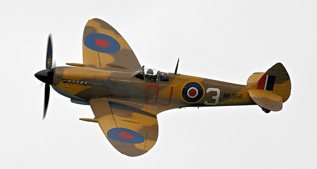 RAF Spitfire Mk IXe QJ-3 MK356 92 Squadron  BBMF