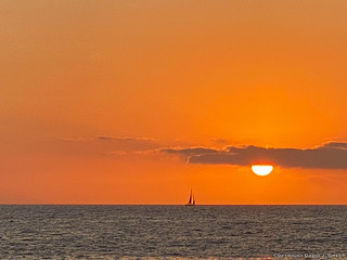 A Sailing Sunset