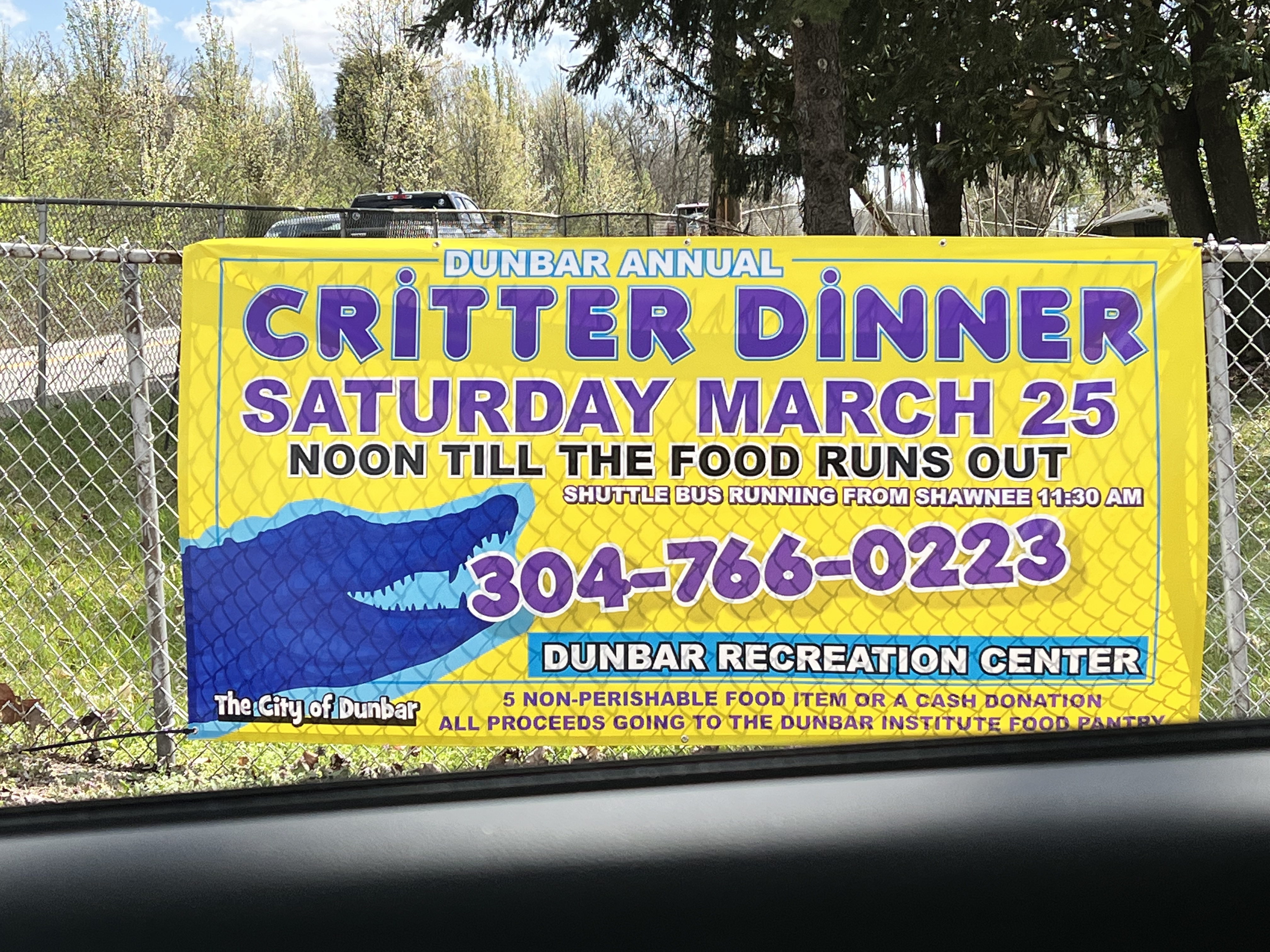 Dunbar Critter Dinner