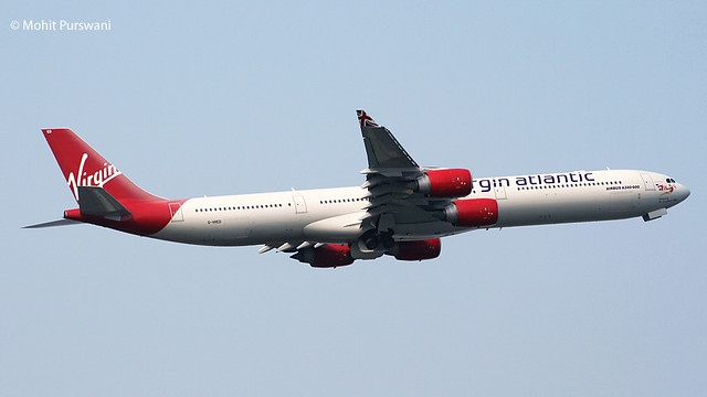 Virgin Atlantic Airways (VS-VIR) / A340-642 / G-VRED / 12-14-2008 / HKG