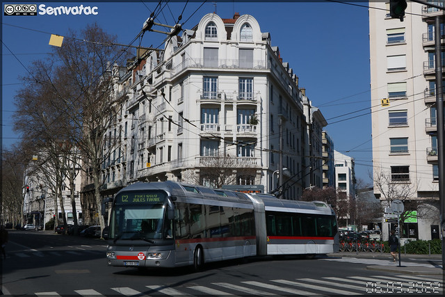 Irisbus Cristalis ETB 18 (Electric Trolley Bus) – Keolis Lyon / TCL (Transports en Commun Lyonnais) n°2903