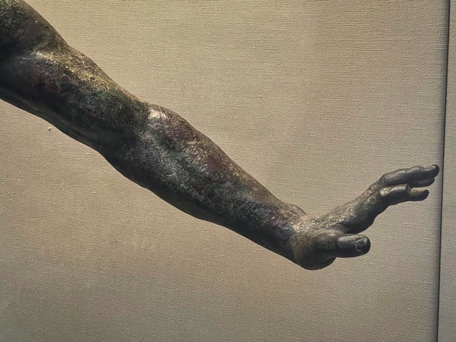 Arm of a statue, British Museum