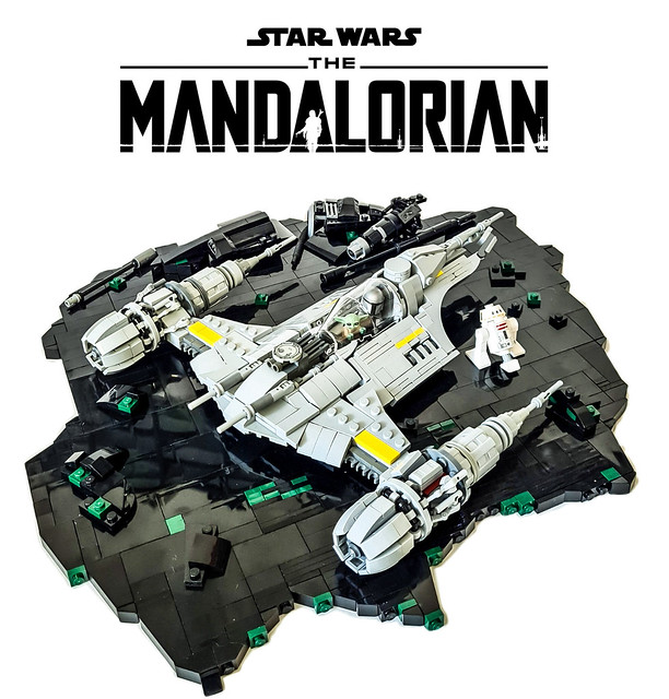 LEGO Star Wars THE MANDALORIAN Season 3 - The mines of Mandalore MOC by KevFett2011