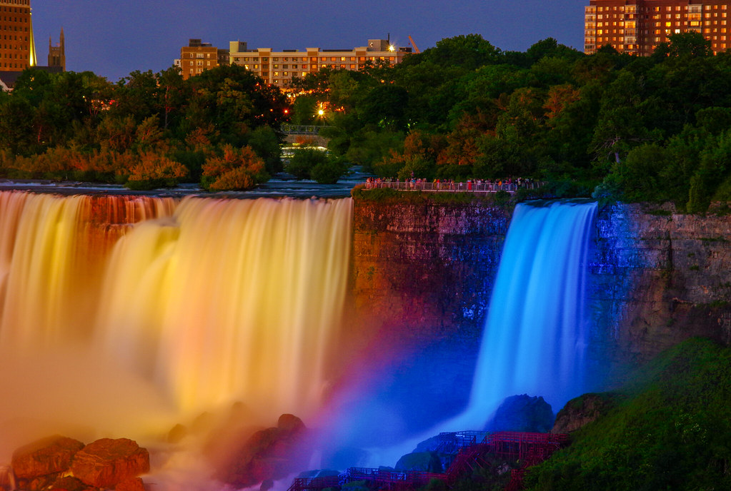 Niagara Falls at Night V