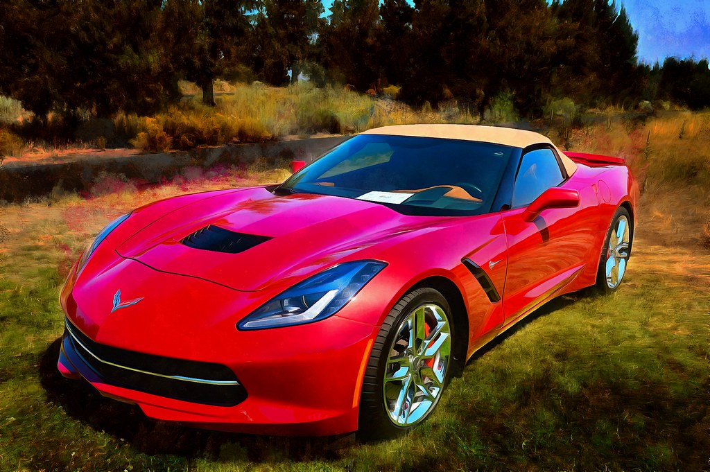 2014 Corvette at Eagle Crest Resort near Redmond Oregon