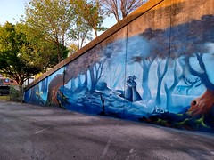 Street Art in Birmingham, Alabama.