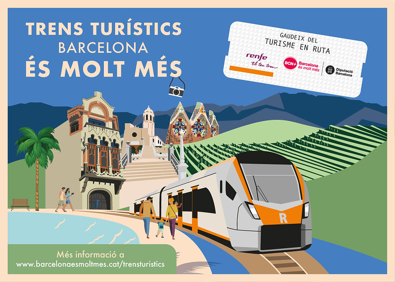 Los trenes turísticos de Barcelona arrancan en mayo y llegan a Sitges