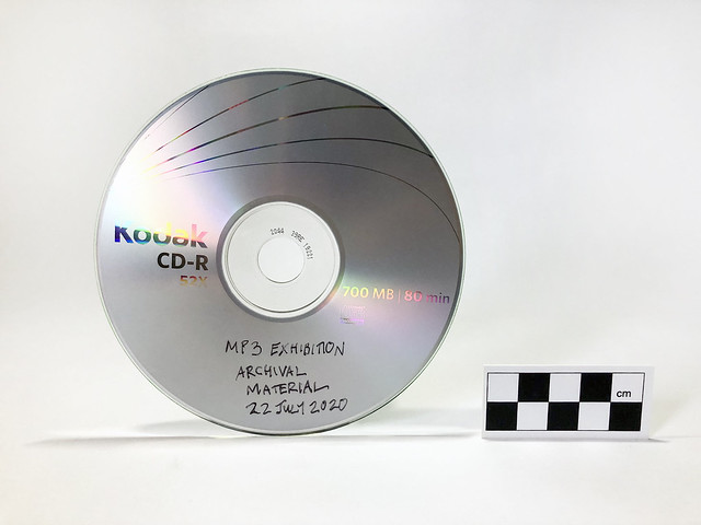 2020-009 CD-R of Archival MP3 files downloaded illegally in 1999-2000