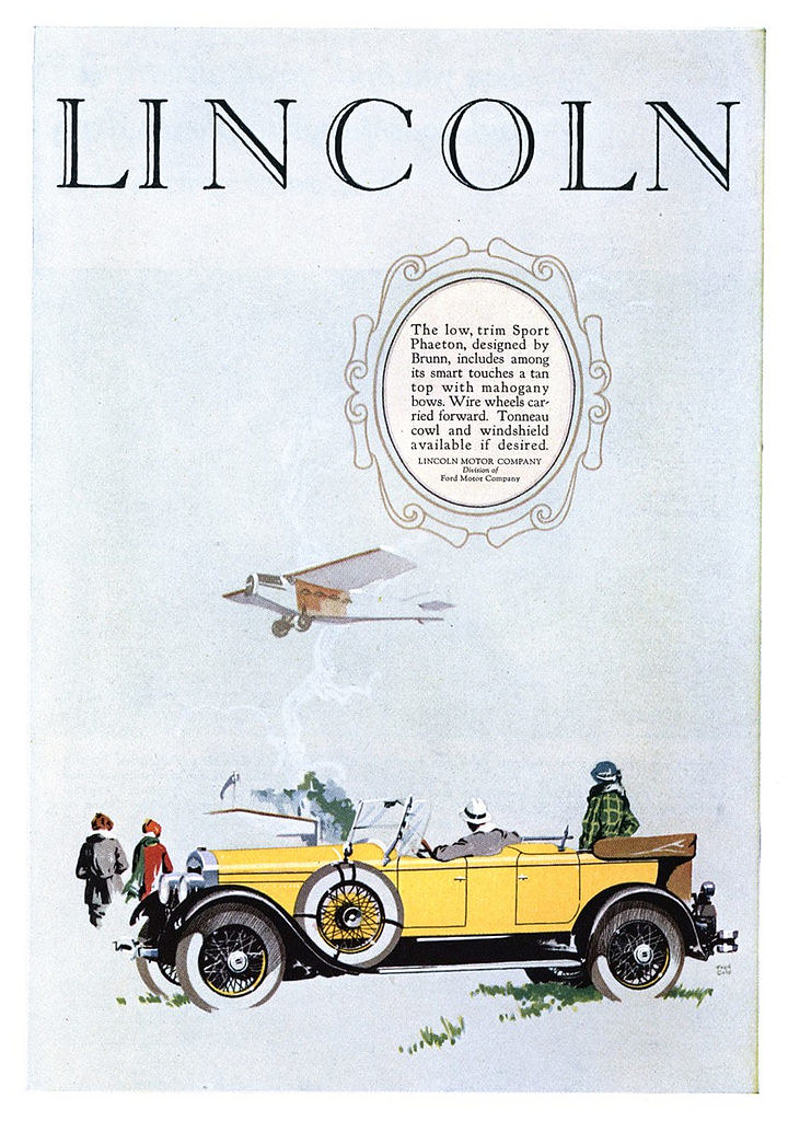 1926 Lincoln, Brunn Sport Phaeton