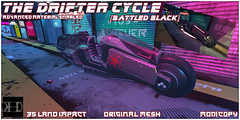 KHD-The Drifter Cycle Battled Black