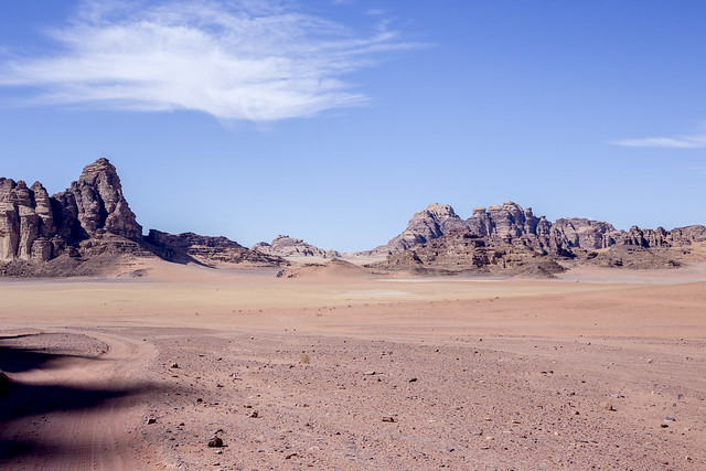 Wadi Rum, also known as Valley of the Moon