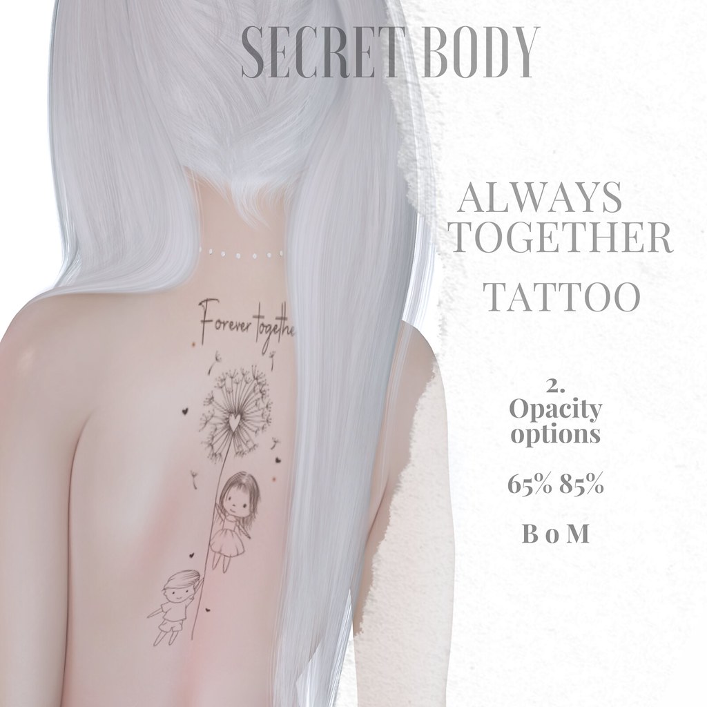 Secret Body – Always Together – Tattoo AD