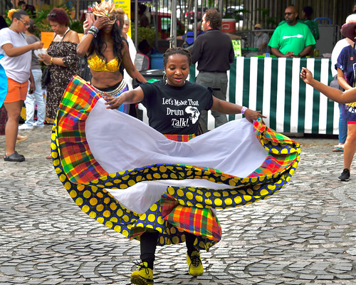 Dancer at Congo Square Rhythms Festival - March 26, 2023. Photo by Michael White.