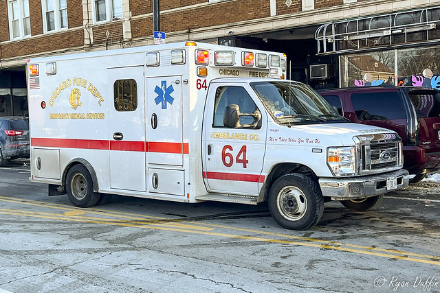 44f. Chicago Fire Department. Ambulance 64 (1 of 1)