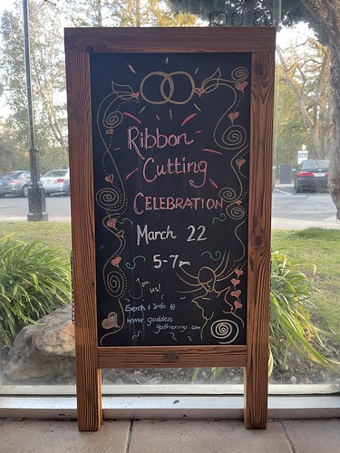 March 22, 2023 - Ribbon Cutting at Goddess Gatherings