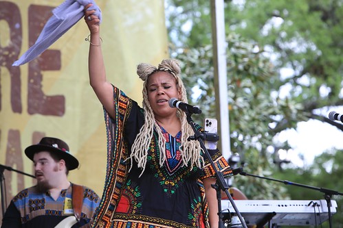 Higher Heights at Congo Square Rhythms Fest - March 25, 2023. Photo by Michele Goldfarb.