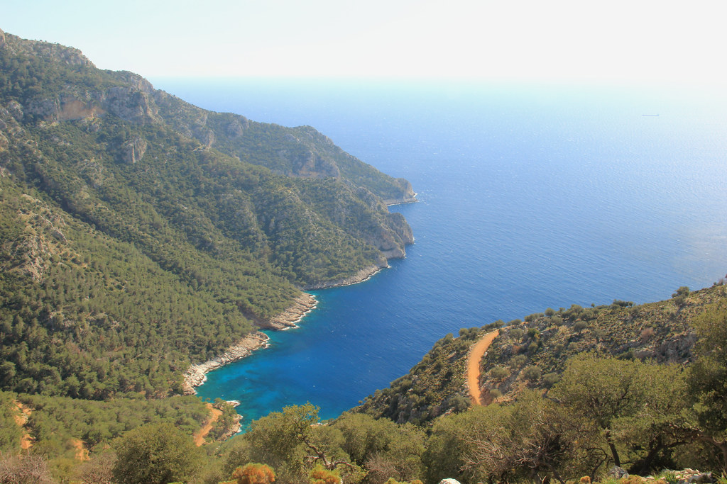 Views on the Lycian Way between Gey and Bel.