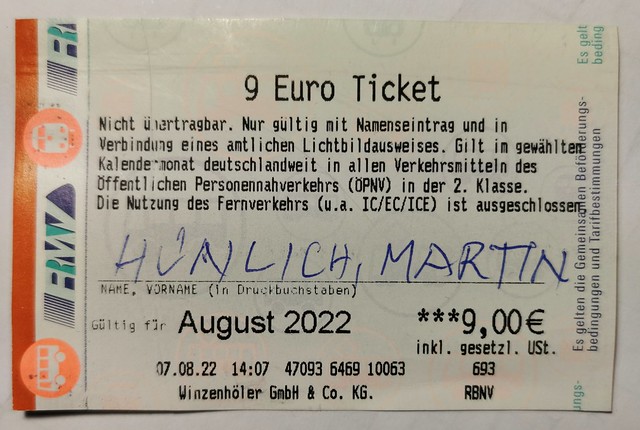 9 Euro Ticket - die blaue Mauritius von morgen
