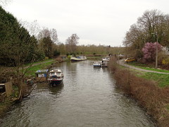 Ancien canal à Ronquières